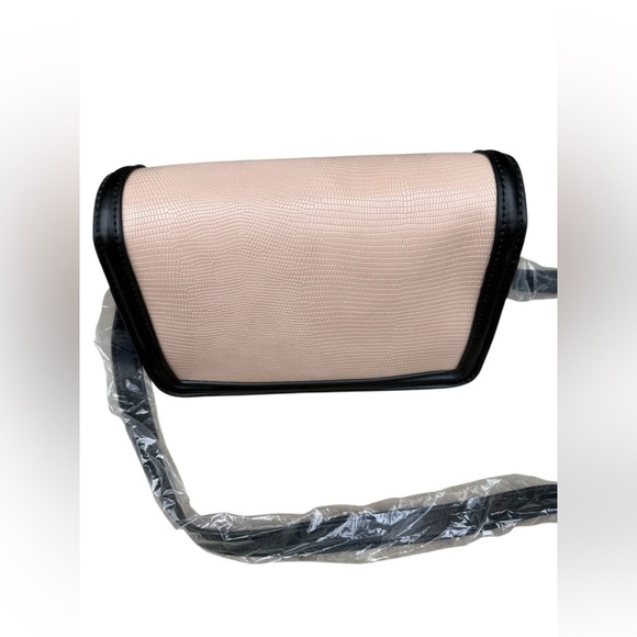 Jules Kae Mia Bag Purse Crossbody Handbag Tan Black Classic Old Money New NWT - Picture 6 of 9